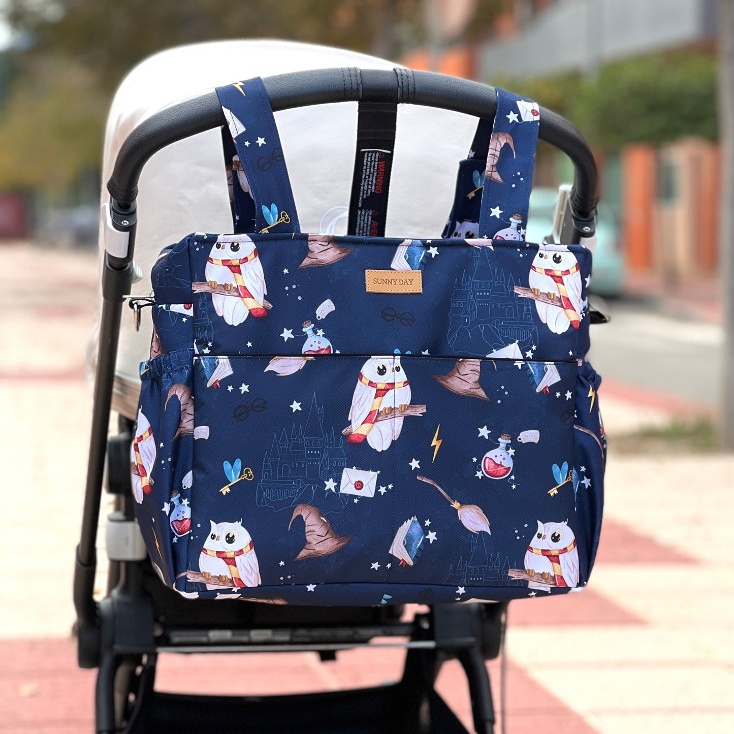 Bolso para carrito colección "Harry-Potter" navy impermeable