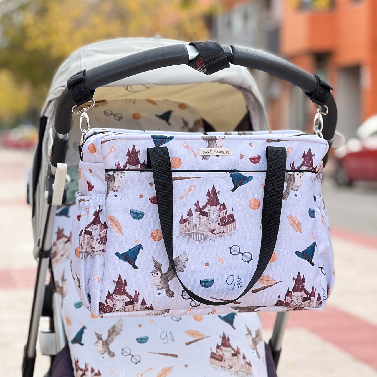 Bolso mediano coleción "Harry Potter" impermeable