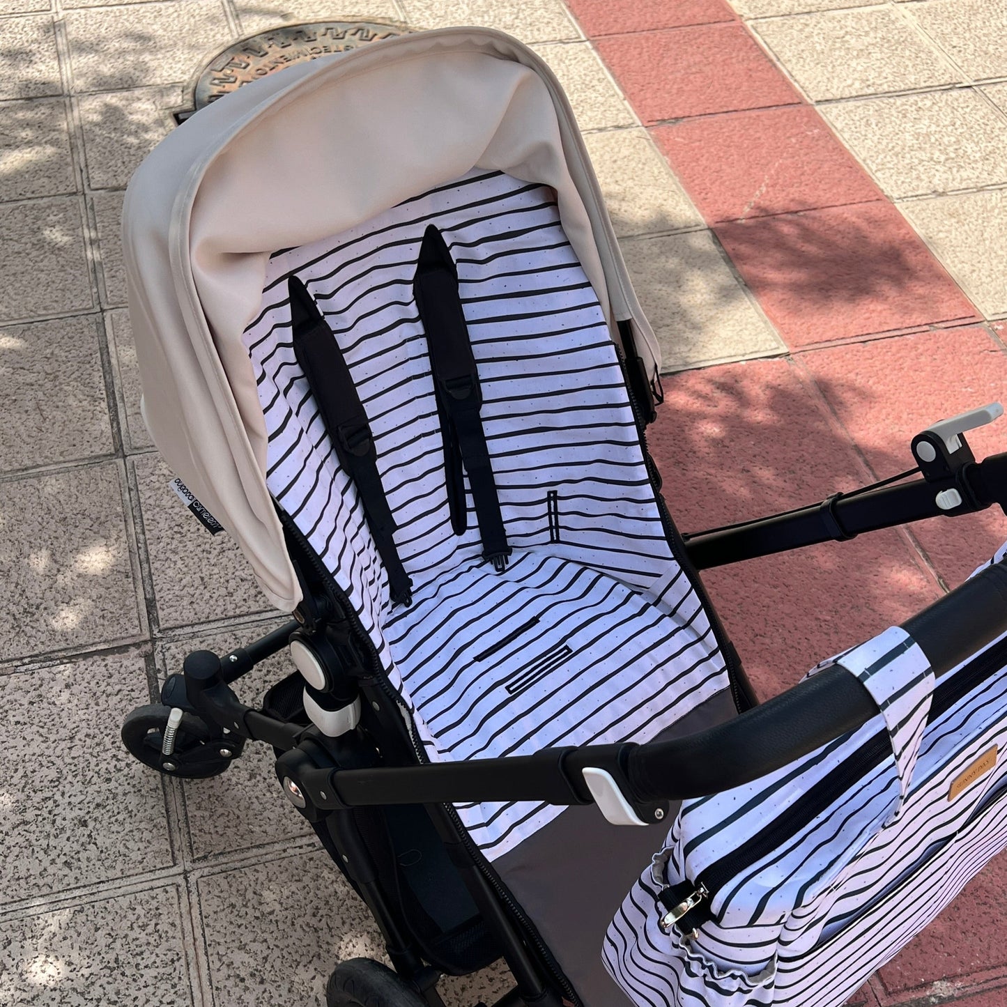 Saco silla de invierno colección "Stripes"