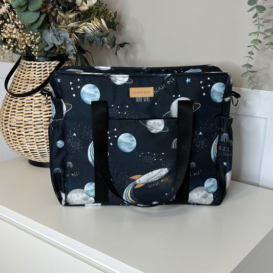 Bolso XL colección "Espacio Blue" impermeable