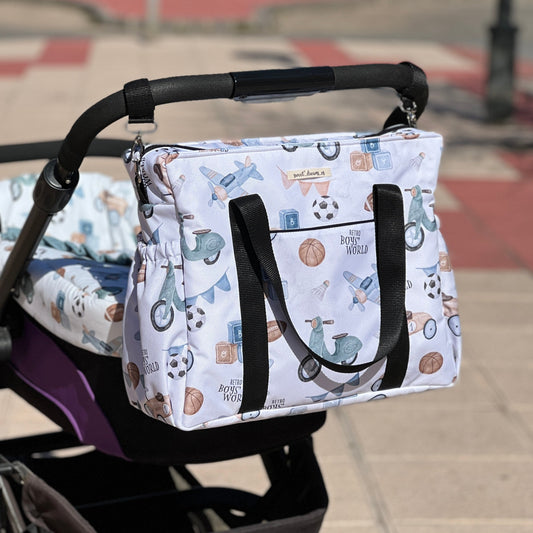 Bolso XL colección "Retro World" impermeable