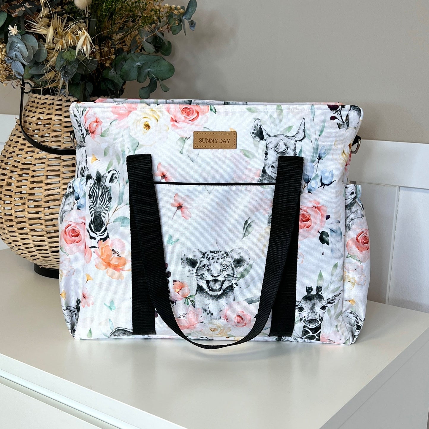 Bolso XL colección "Safari Bloom" impermeable