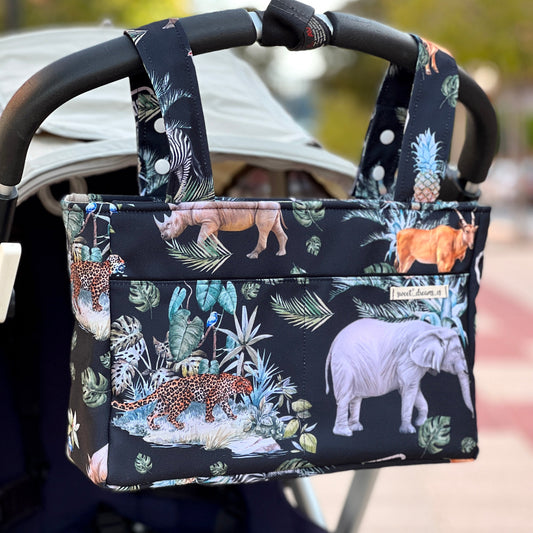 Bolso organizador colección "Safari black" impermeable