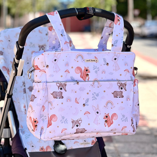 Bolso para carrito colección "Animalitos del bosque"