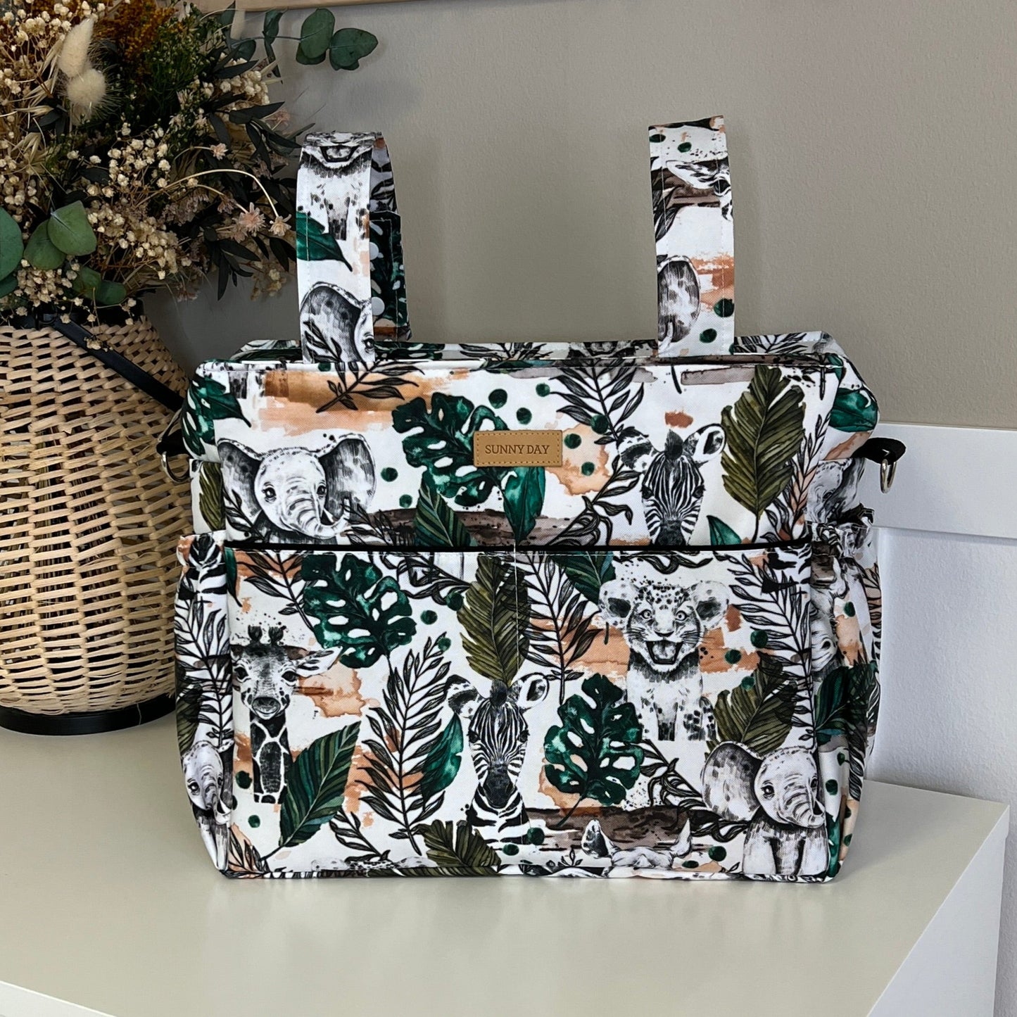 Bolso para carrito colección "Animalitos safari"