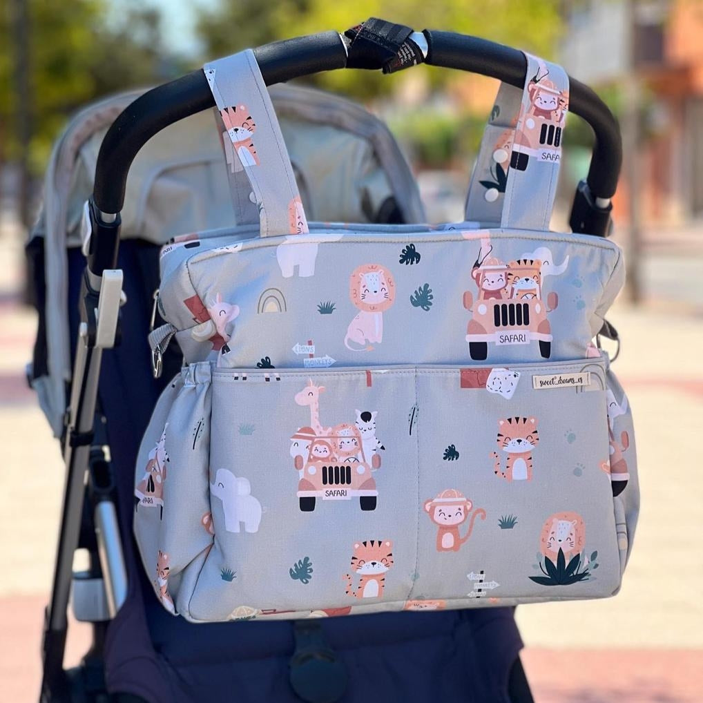 Bolso para carrito colección "Safari bebe"