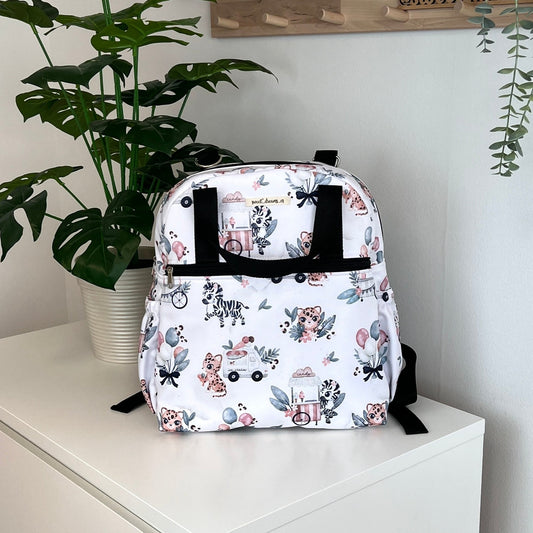 Mochila para carro colección “Feria” impermeable
