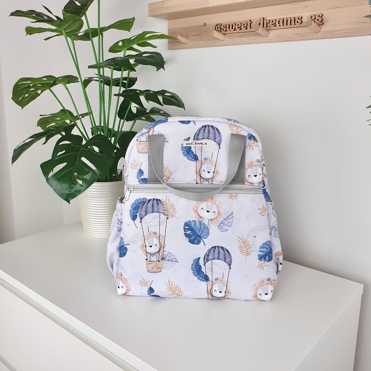 Mochila para carro colección “Leones” impermeable