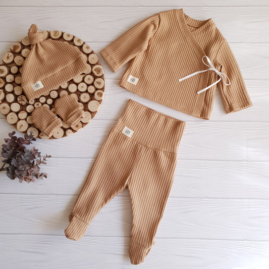 Primera puesta colección "Waffle Camel"
