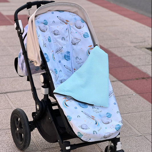 Saco silla de entretiempo colección "Espacio white"