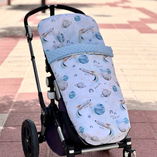 Saco silla de invierno colección "Espacio white"