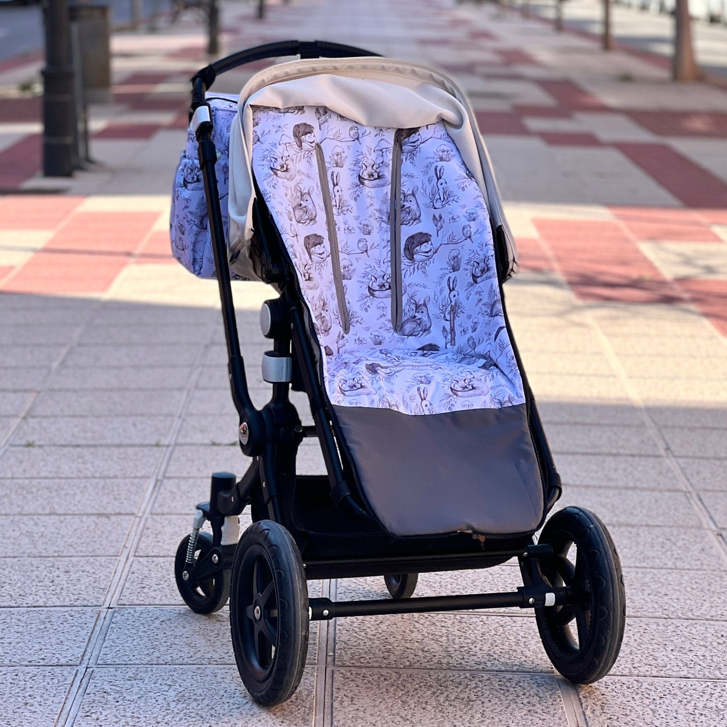 Saco silla de invierno colección "Forest friends"
