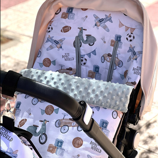 Saco silla de invierno colección "Retro world"