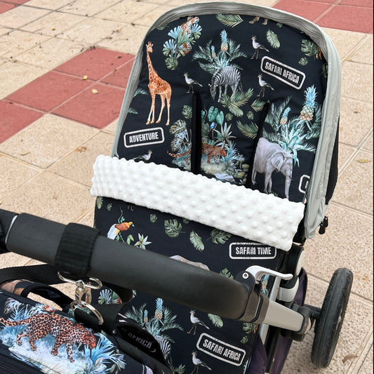 Saco silla de invierno colección "Safari black"