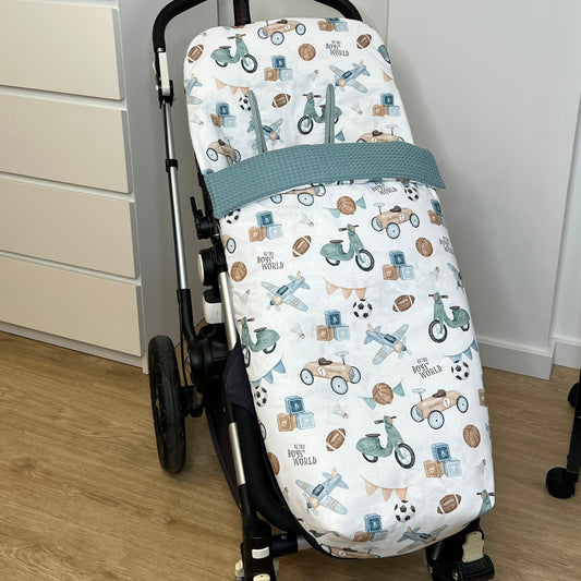 Saco silla de entretiempo colección "Retro World"